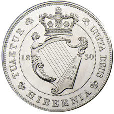 William IV Irish Patina CuproNickel_obv