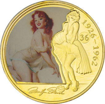 Marilyn Monroe Medallion_rev