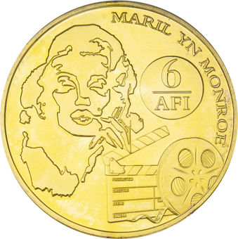 Marilyn Monroe Medallion_obv
