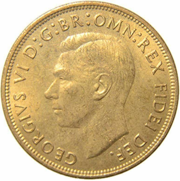 1949 Coronation Penny Unc/Brilliant Unc_obv