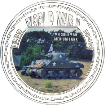 Churchill World War II Medal Collection_Sherman