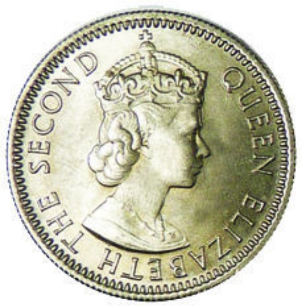 Malaya & British Borneo, 10c 1961 Unc_obv
