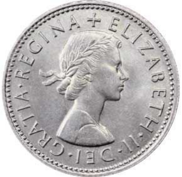Shilling (Scottish) 1966  Brilliant Unc_obv
