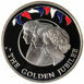 Falkland, 2002 50 Pence Silver Proof, Three Generations_rev