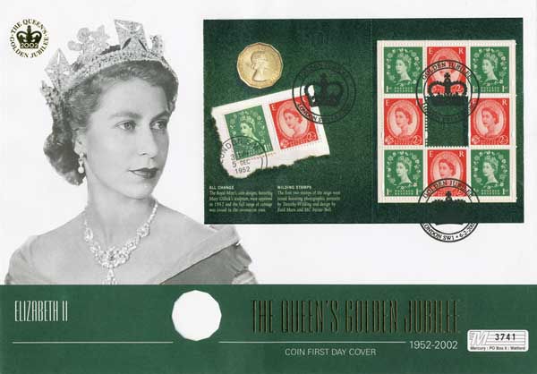 Golden Jubilee Souvenir Sheet & 3d