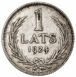 Latvia, 1924, 1 Lati Silver Very Fine_rev