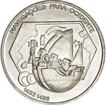 Portugal, 200 Escudos (westward navigation) 1991_obv