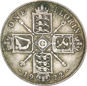 1922 Florin_rev
