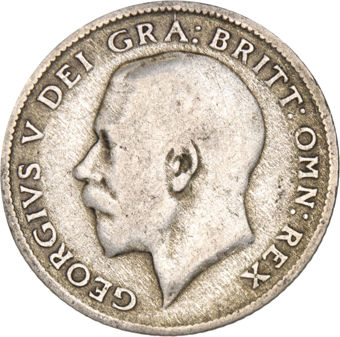 1922 Sixpence_obv