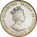 Tristan da Cunha,1999 Churchill 50 Pence Silver Proof_rev