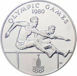 Western Samoa, $10 (Olympics) Silver 1980 Unc_rev