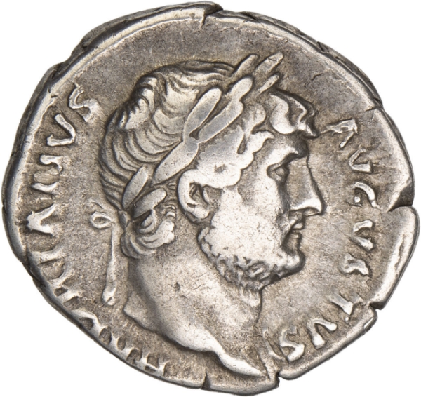 Hadrian Denarius AVF_obv