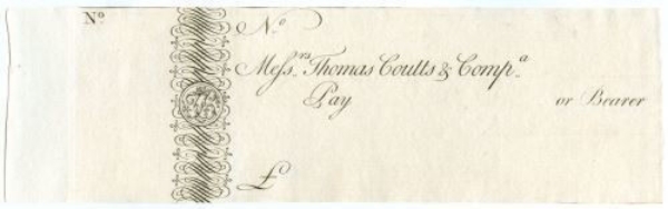 Couts & Co Cheques