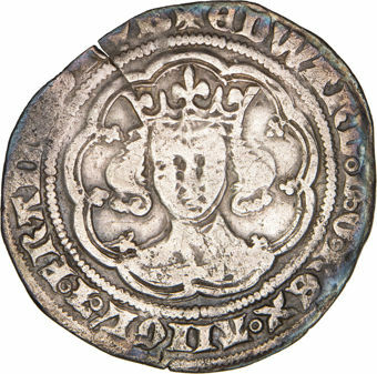 Edward III, Groat (Pre-Treaty) Very Fine_obv