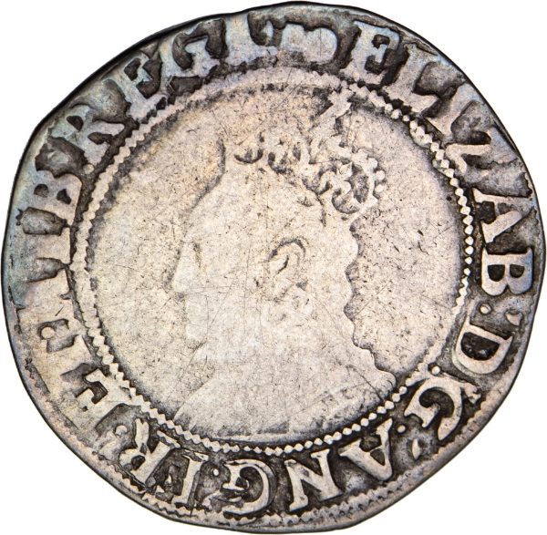 Elizabeth I, Shilling (1558-1605)_obv