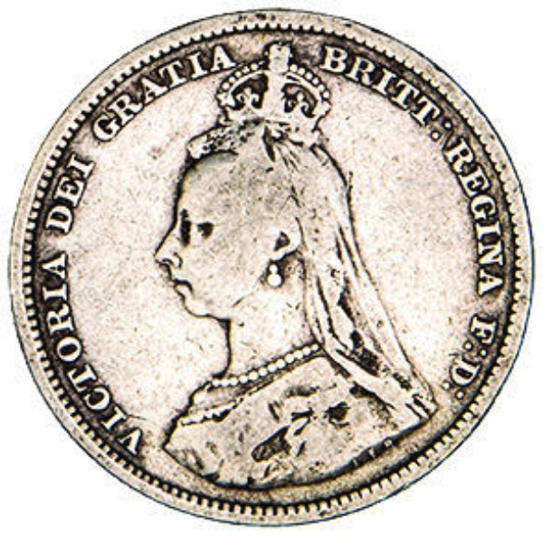 Victoria, Shilling (Jubilee Head) Very Good_obv