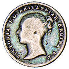 Victoria Young Head Groat Fine_obv