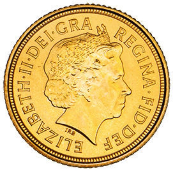 Elizabeth II, Half Sovereign 2005 Brilliant Unc_obv