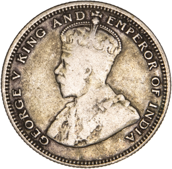 George V, Straits Settlements 20c 1926 Fine_obv
