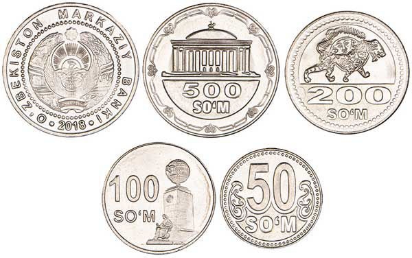 Uzbekistan, 4-Coin Mint Set_obv