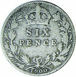 Victoria, Sixpence (Old Head) Very Good_rev