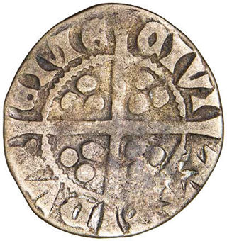 Edward I, Penny (Durham) Very Good_rev