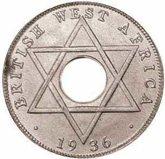 British West Africa, Edward VIII, Halfpenny KN 1936 Unc_rev