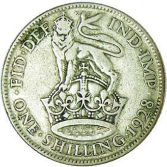 George V, 1928_Shilling_rev
