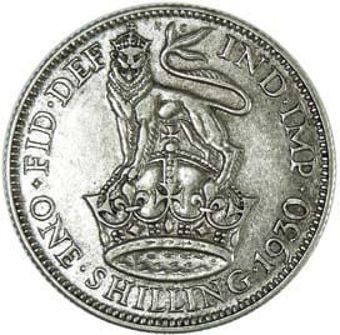 George V, 1930_Shilling_rev