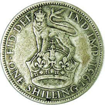 George V, 1931_Shilling_rev