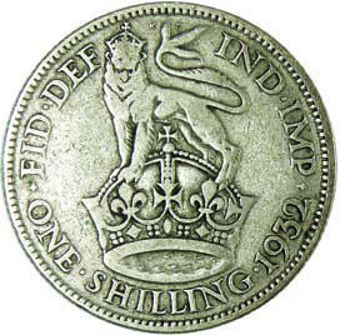 George V, 1932_Shilling_rev
