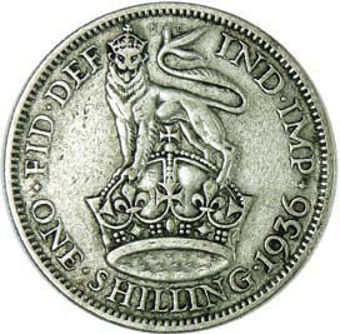 George V, 1936_Shilling_rev