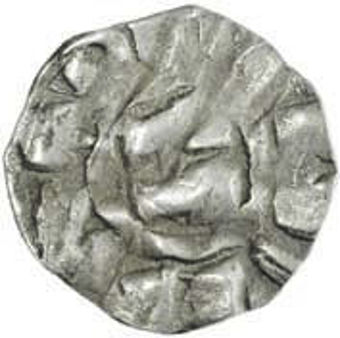 Italian States, Lucca, Enrico III, IV & V (1039-1125) AR Denaro_rev2