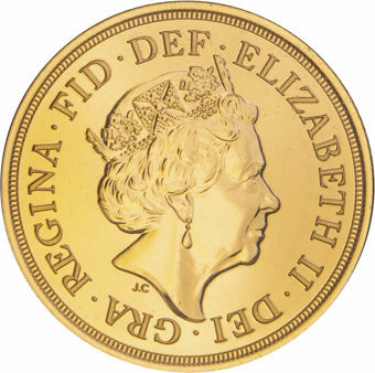 Elizabeth II, Sovereign ('I' India mint mark) 2019 Brilliant Unc_obv