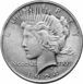 United States of America, Silver Peace Dollar Very Fine_obv