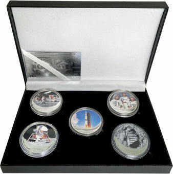 50th Anniversary of Apollo 11 Medal Set