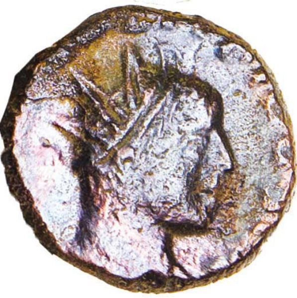 Roman Britain, Barbarous Radiates 275-286 AD_obv