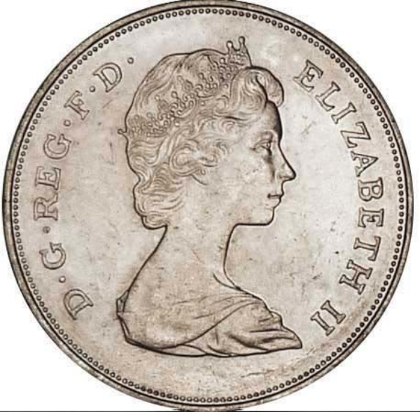 1980 25 Pence Queen Mother's 80th Anniversary Coin & Postcard  CN Unc_obv