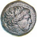 Macedon, Philip II (358-336 B.C.) AE.18 Very Fine_obv
