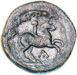 Macedon, Philip II (358-336 B.C.) AE.18 Very Fine_rev