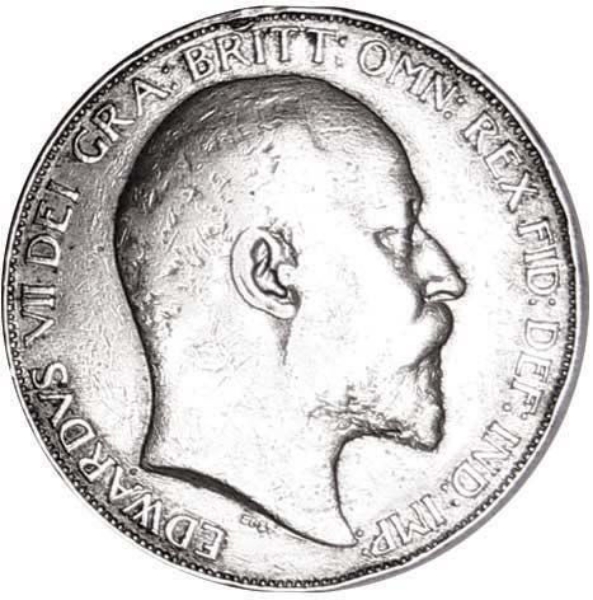 Edward VII, Crown 1902_obv