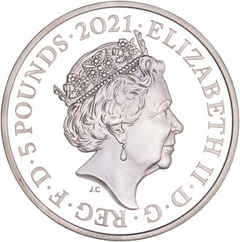 2021 £5 150th Anniversary of Royal Albert Hall Proof_obv