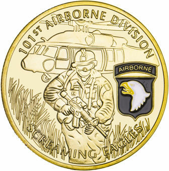 US 101st Airborne Division Medal_obv