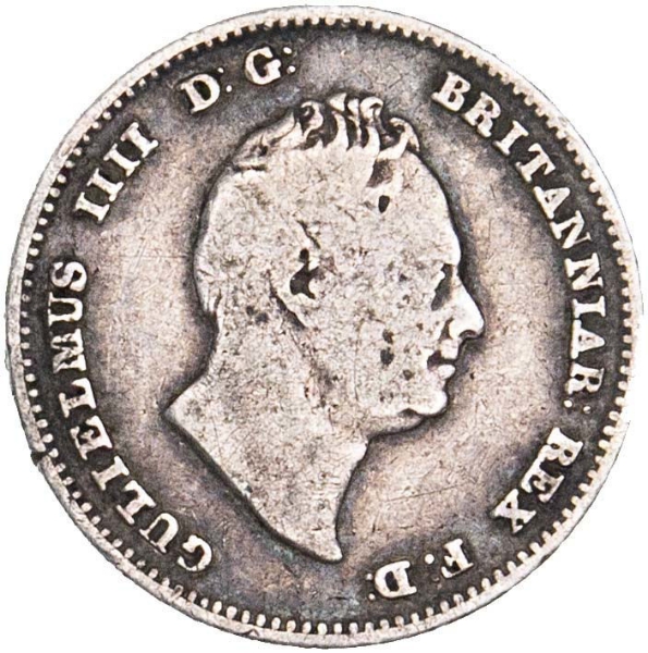 William IV, Groat Very Good_obv