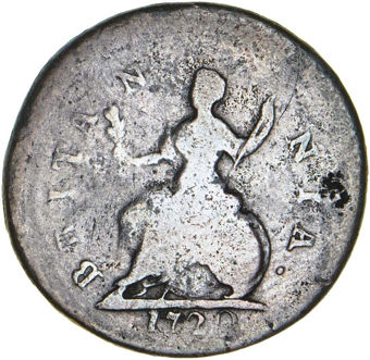 George I_Halfpenny_Copper_Fair_rev