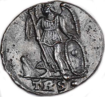 Constantine The Great, Bronze Coin Commemorative of the founding of Constantinople About Extremely Fine_rev