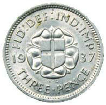 GeorgeVI_Threepence_rev