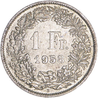 Switzerland_1958_2_Franks_rev