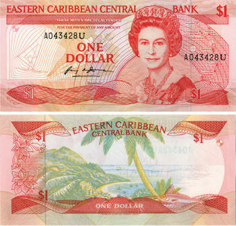 Anguilla (ECCA) 1 Dollar  P21u