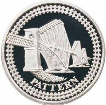 2003 £1 Forth Rail Bridge Silver Proof Pattern_rev